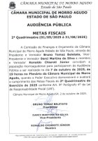 AUDIÊNCIA PÚBLICA - METAS FISCAIS 2º QUADRIMESTRE