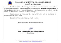 NOTA DE SOLIDARIEDADE